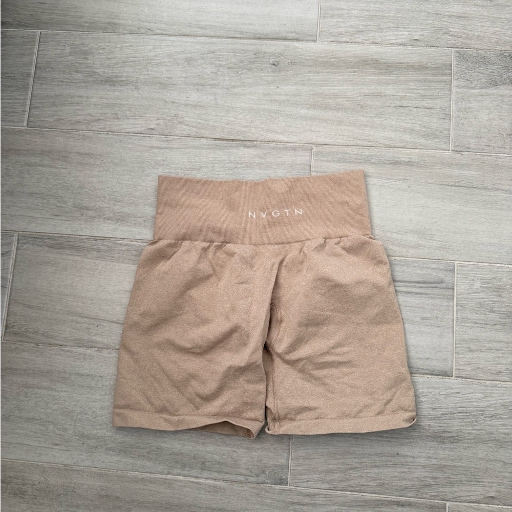NVGTN Women's Beige Bike Shorts